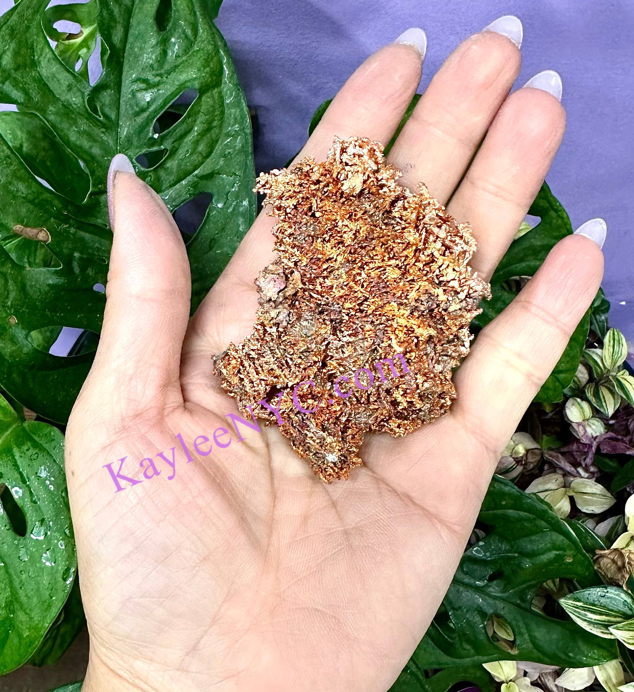 Natural Copper Specimens Raw Crystal