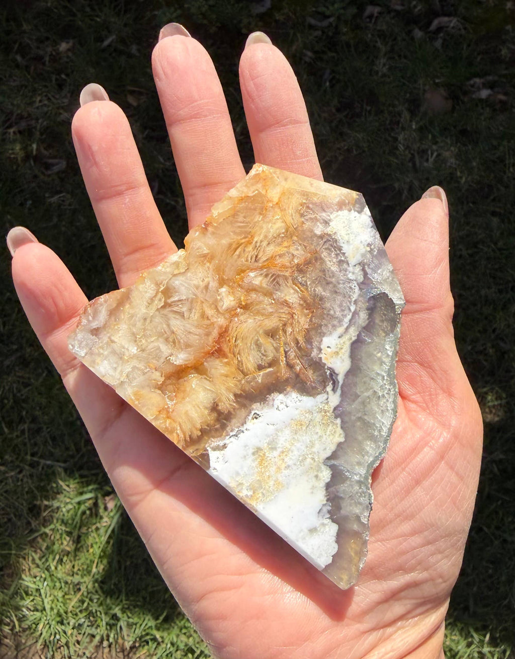 4 pcs Feather Fluorite Pyrite Slab Tower Natural Crystal 