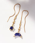 Dolce Cosmo Threader Earring - Sapphire
