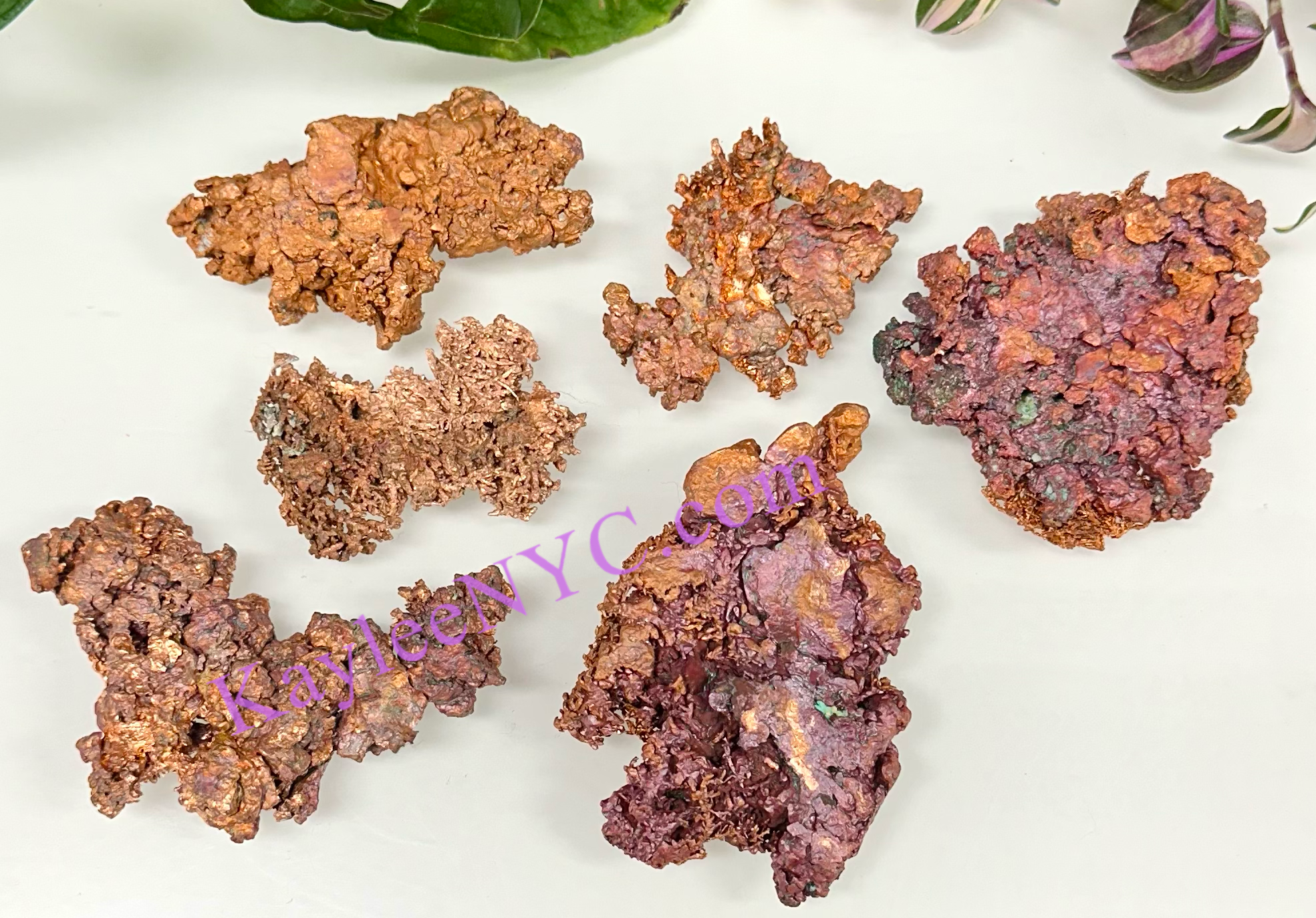 Natural Copper Specimens Raw Crystal