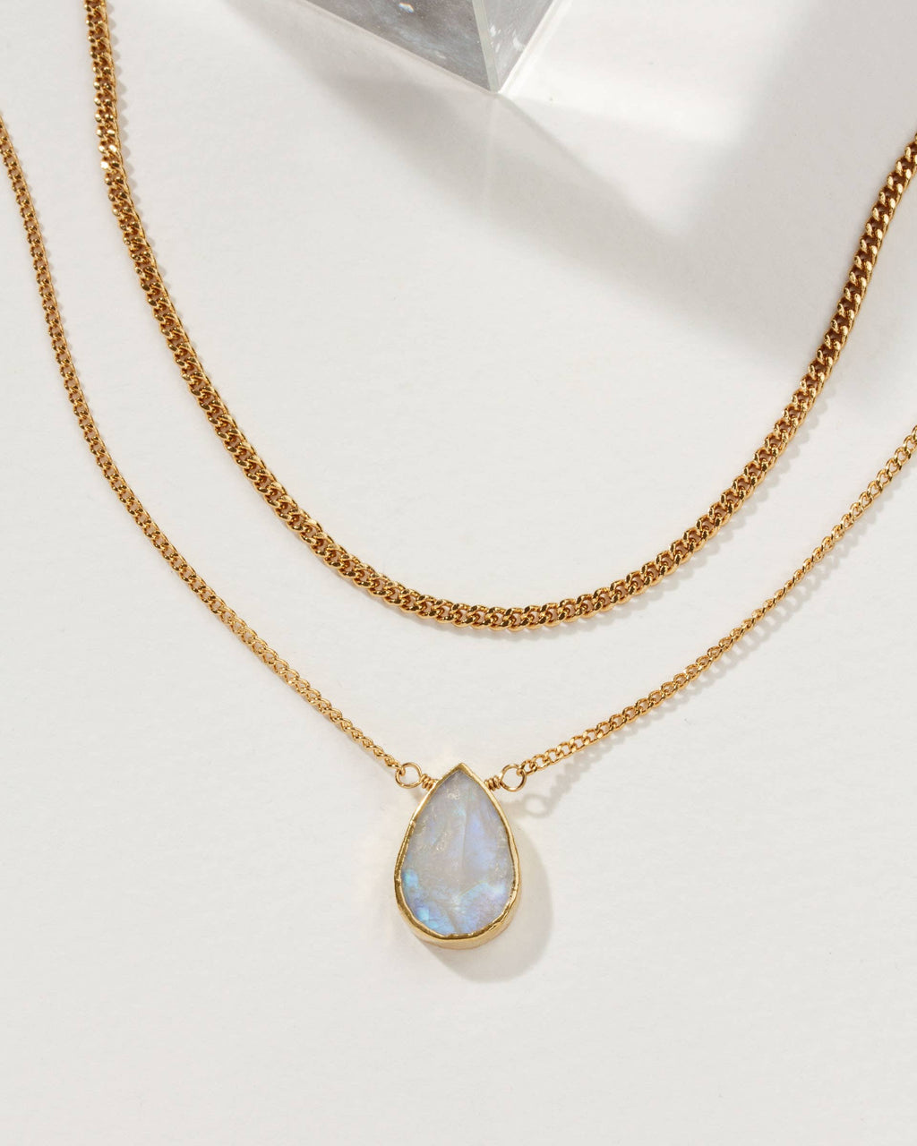 Daily Necklace Set - Moonstone